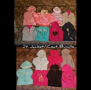 15-2T Girls Jacket/Coat Bundle